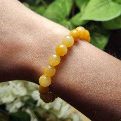 Yellow Jade Bracelet