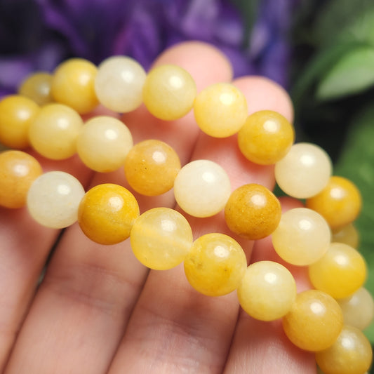 Yellow Jade Bracelet