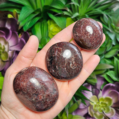 Garnet Palm Stone