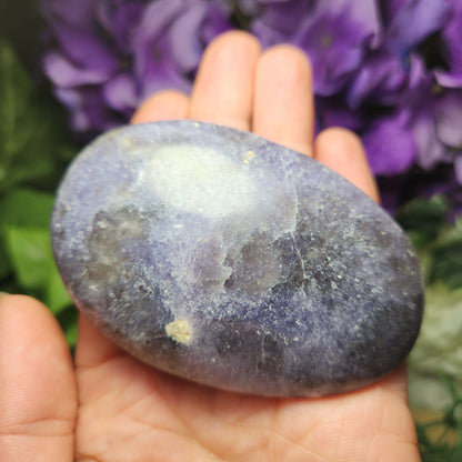 Lepidolite Palm Stone