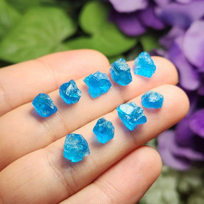Neon Blue Apatite, Blue Apatite Crystal