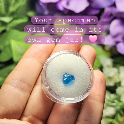 Neon Blue Apatite, Blue Apatite Crystal