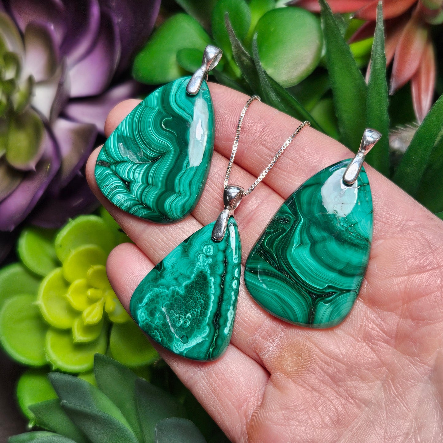 Malachite Pendant