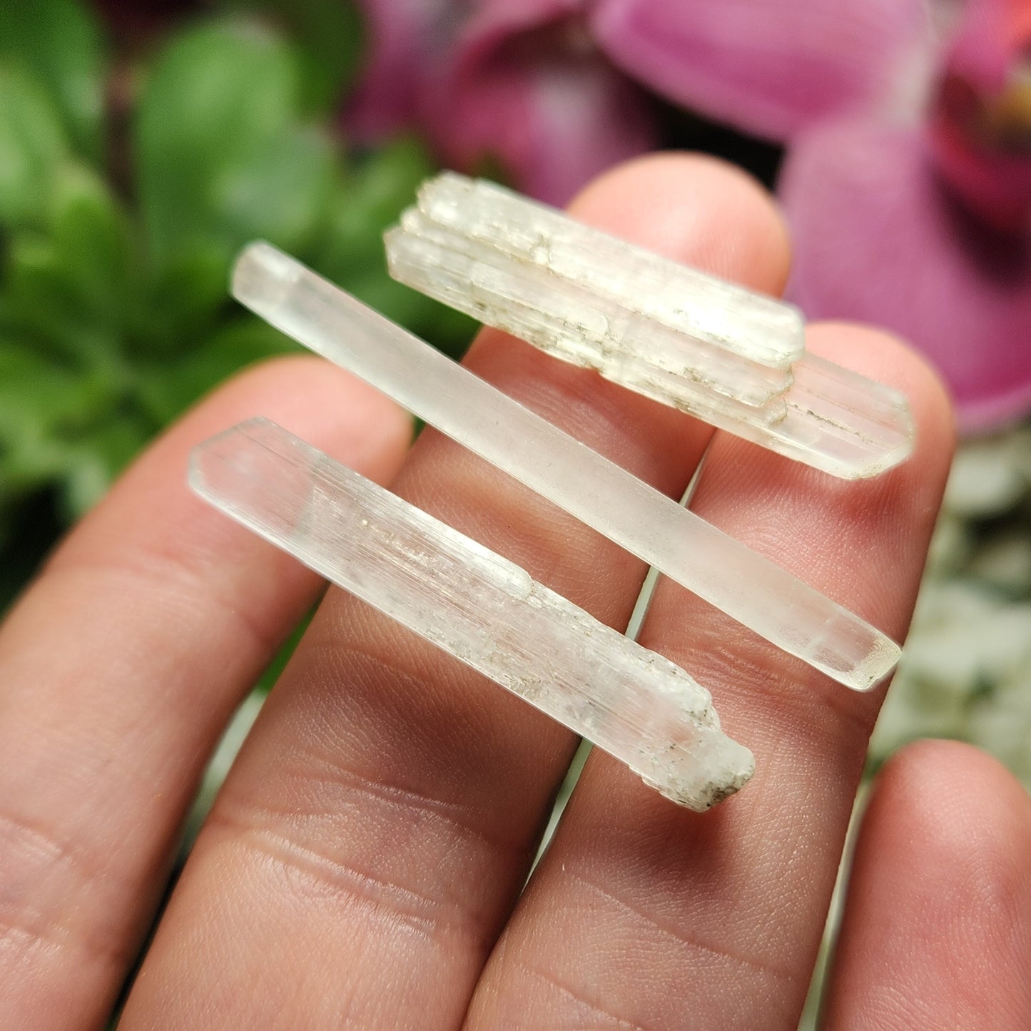 Clear Kunzite Crystal Blade