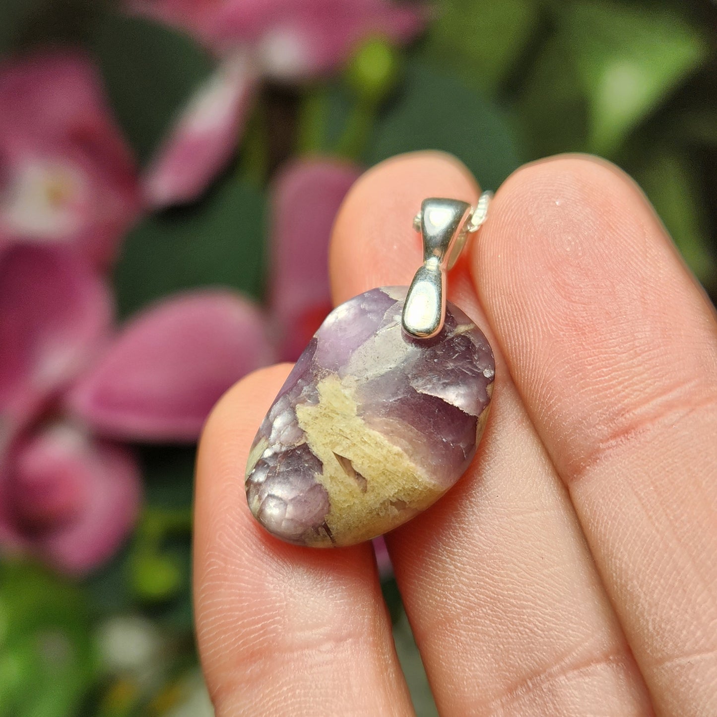 Lepidolite Pendant