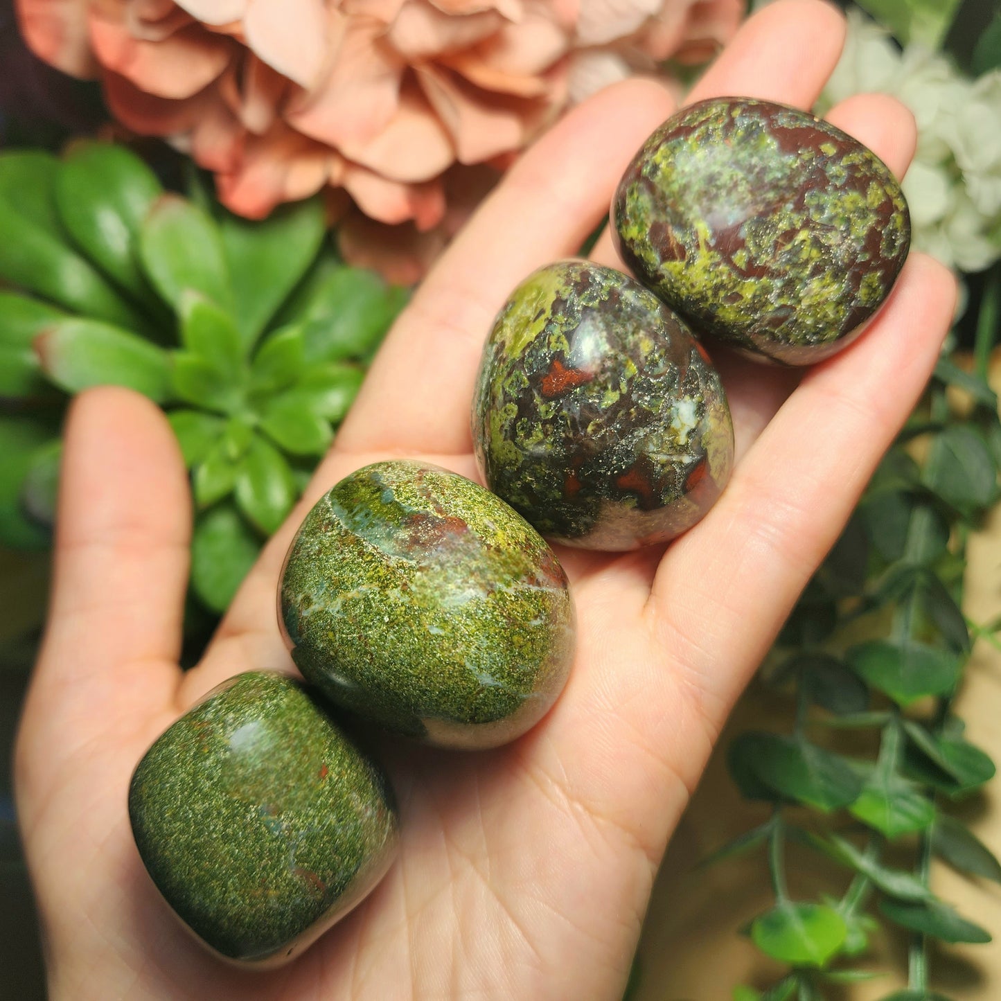 Dragon Bloodstone / Dragon Stone / Dragons Bloodstone / Dragon Bloodstone Palm / Dragon Blood Stone / Dragon Stone Rock / Dragon Crystal