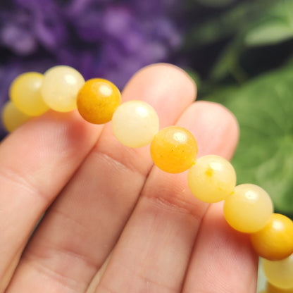 Yellow Jade Bracelet