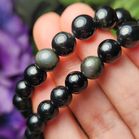 Rainbow Obsidian Bracelet