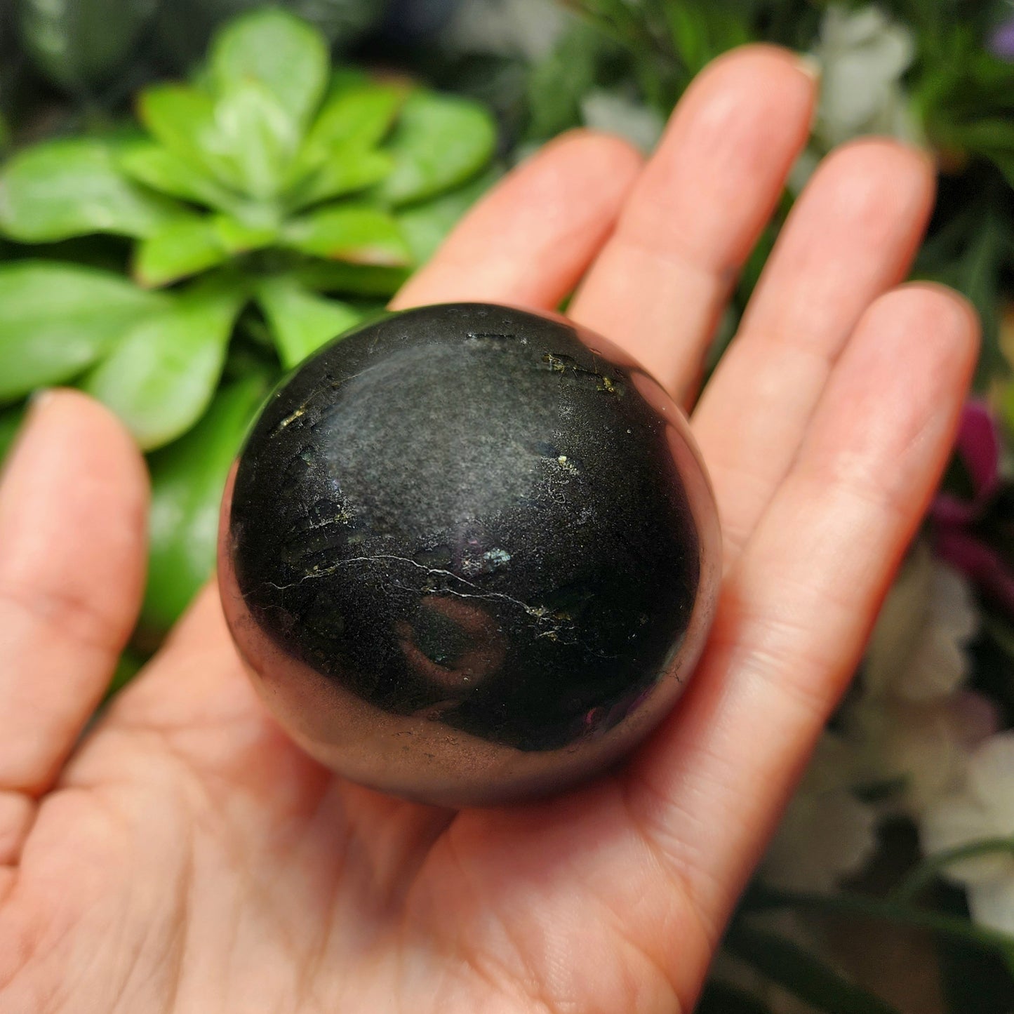 Black Tourmaline Sphere
