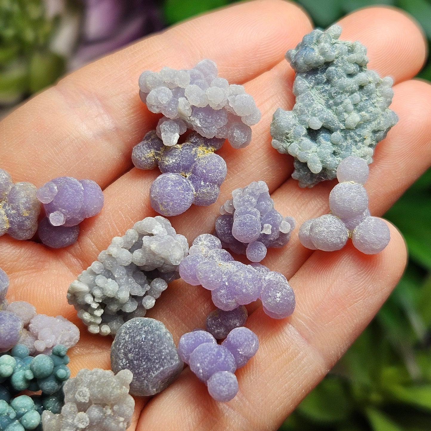 Grape Agate Cluster, Raw Grape Agate Specimen
