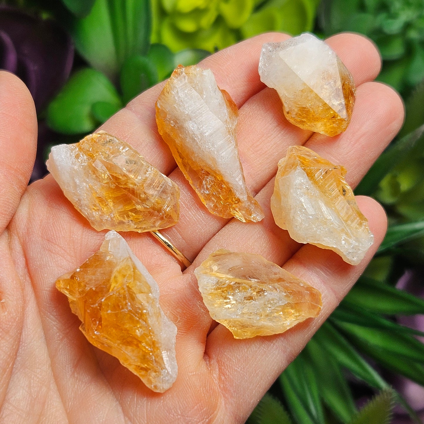 Raw Citrine Crystal, Brazilian Citrine Stone, Citrine Gemstone, Yellow Birthstone