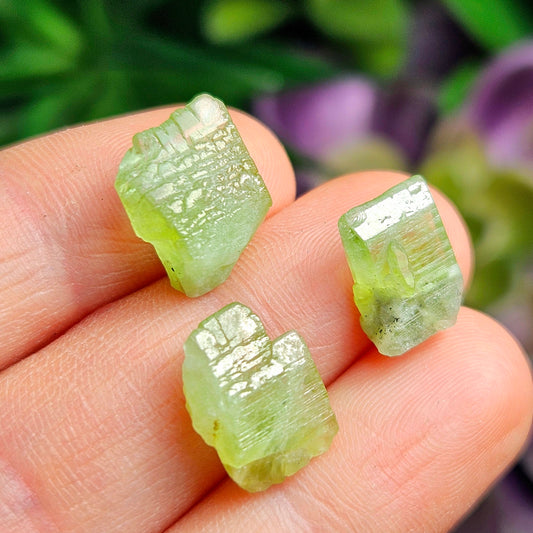 Etched Peridot Crystal