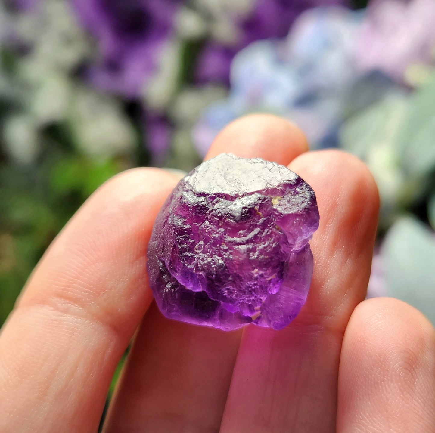 Purple Fluorite Crystal