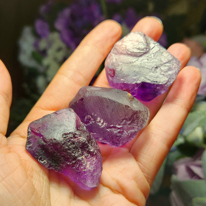 Purple Fluorite Crystal