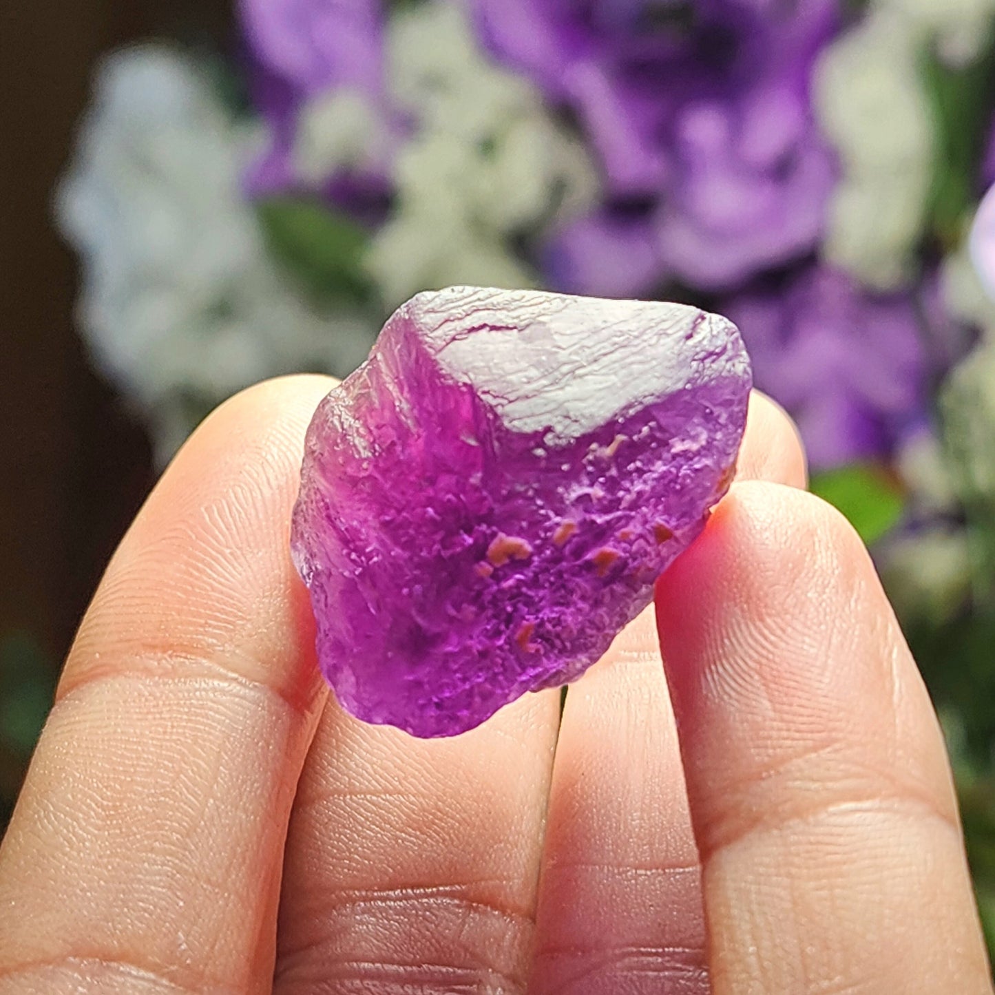 Purple Fluorite Crystal