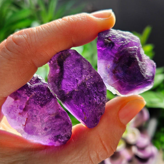 Purple Fluorite Crystal
