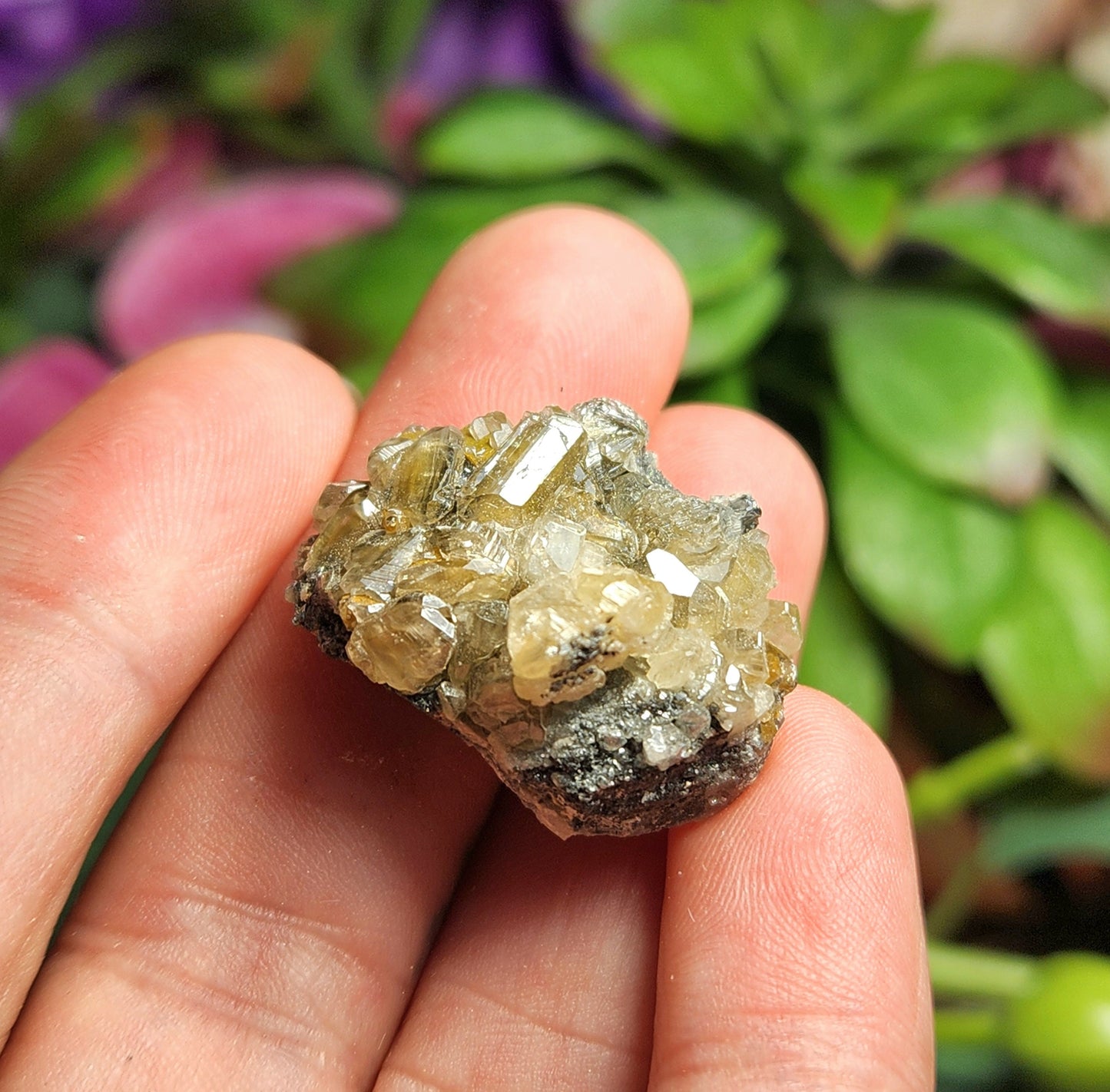 Cerussite Crystal Cluster
