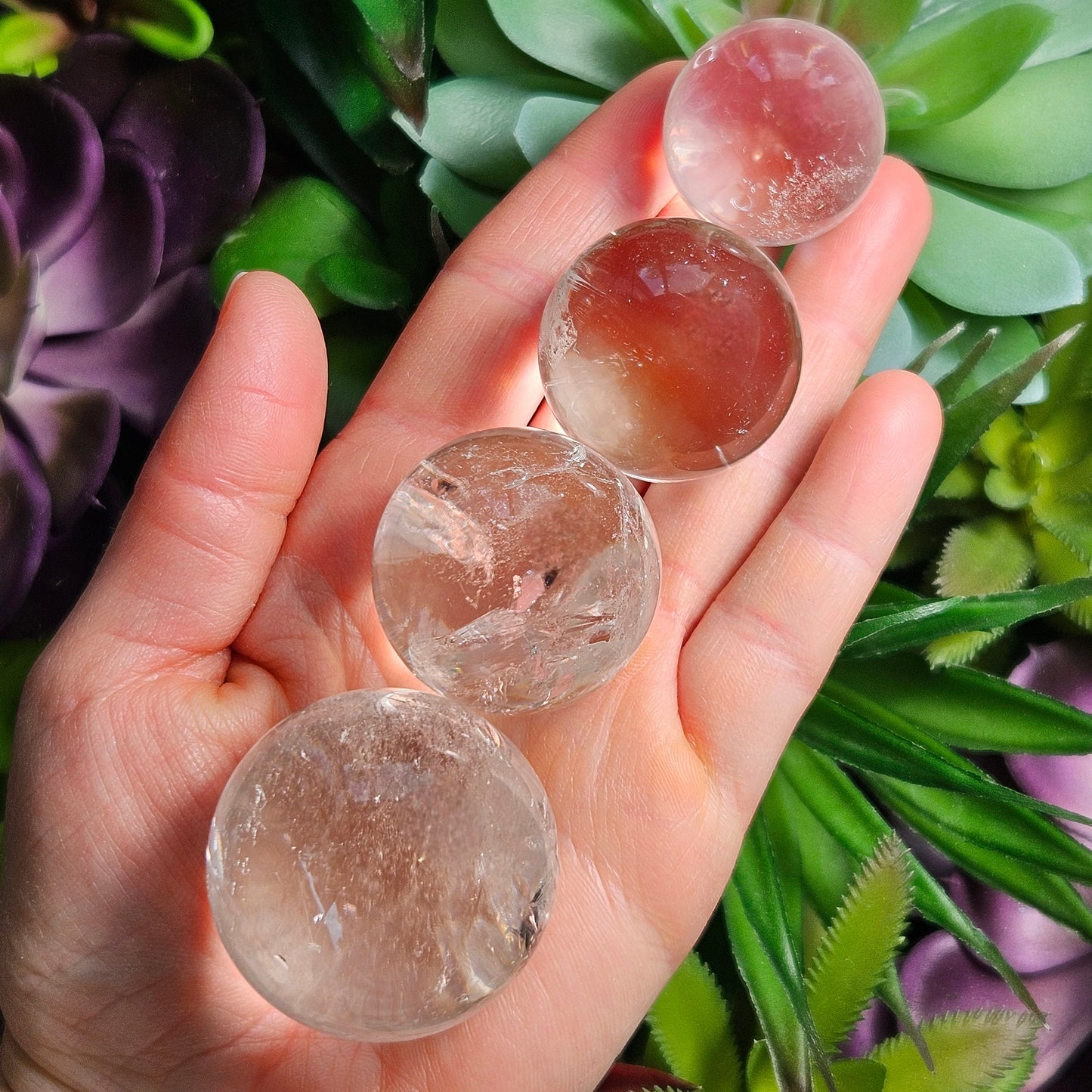 Lemurian Seed Quartz Sphere