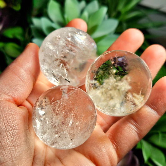 Lemurian Seed Quartz Sphere