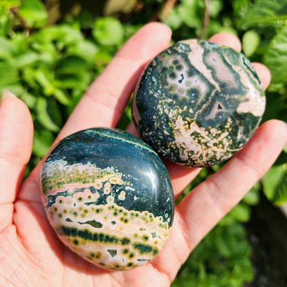 Ocean Jasper Palm Stone