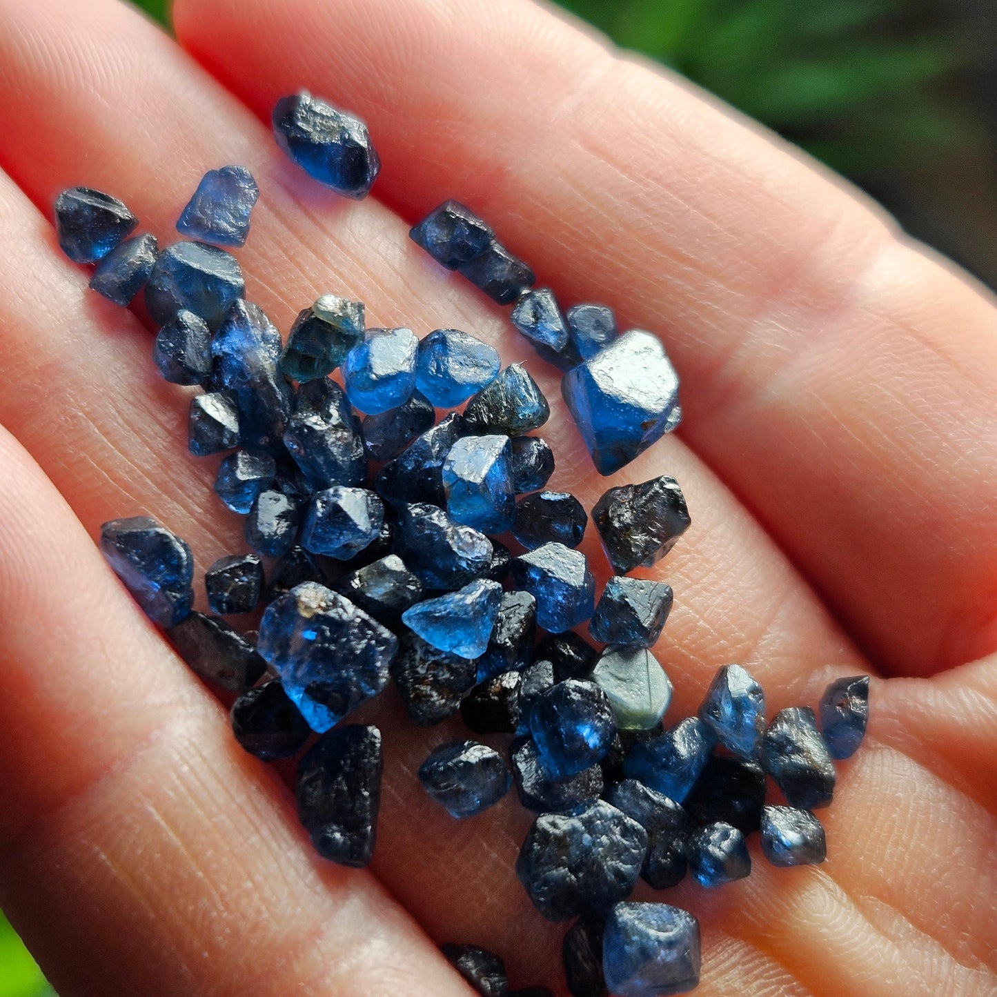 Blue Spinel Crystal
