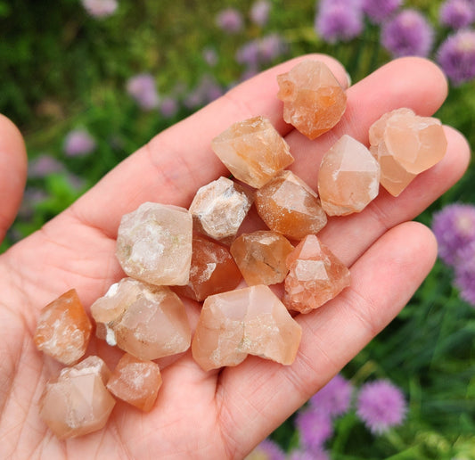 PINK Beta Quartz Crystal