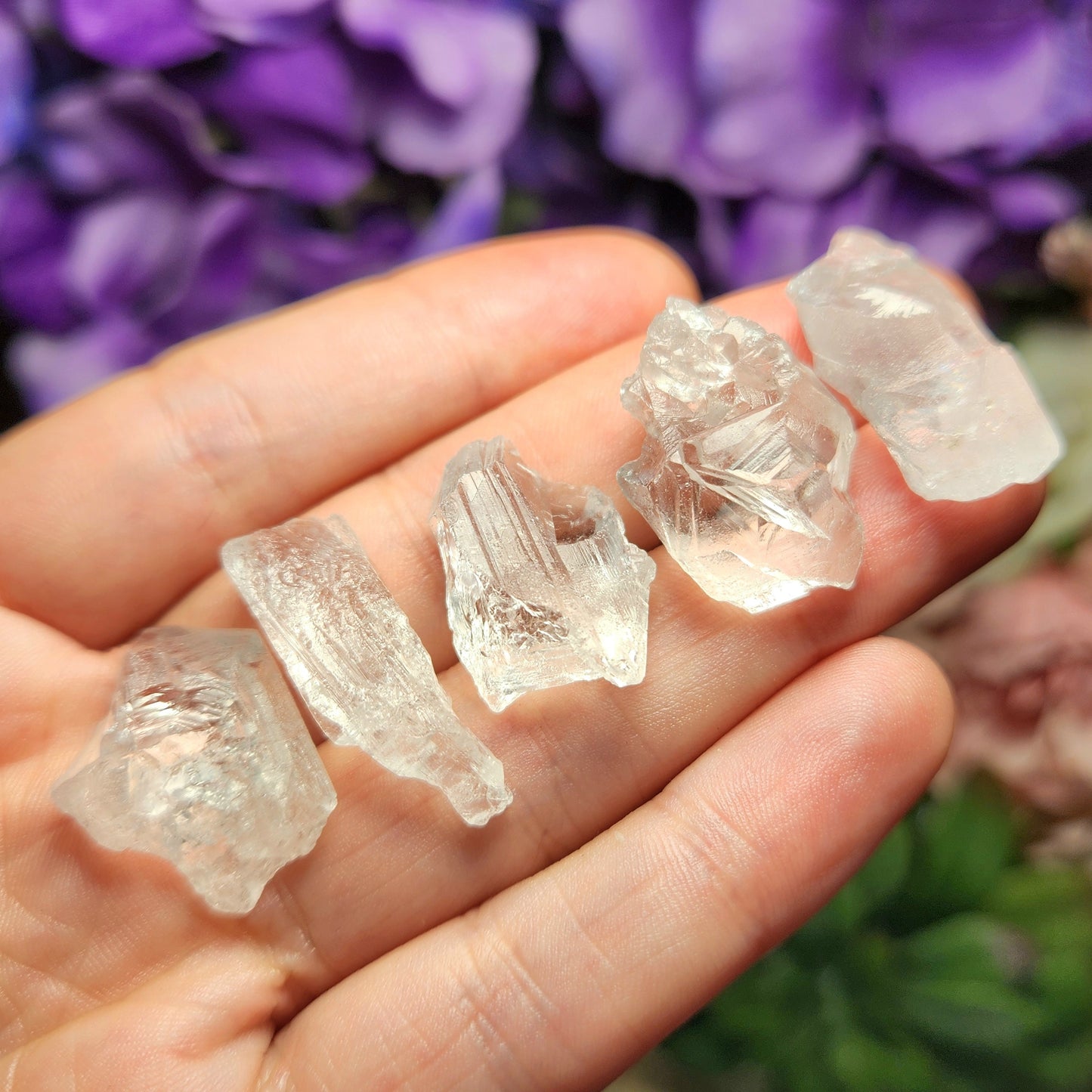 Etched Lemurian Seed Quartz