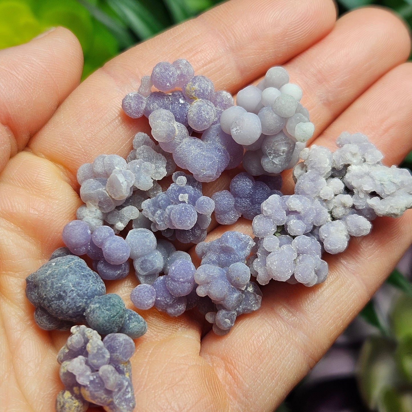 Grape Agate Cluster, Raw Grape Agate Specimen