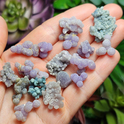 Grape Agate Cluster, Raw Grape Agate Specimen