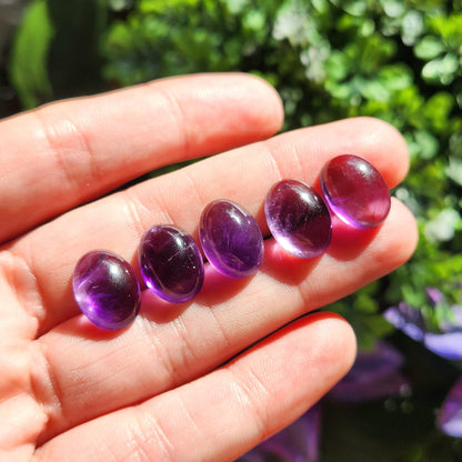 Amethyst Crystal Cabochon