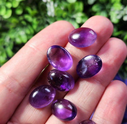 Amethyst Crystal Cabochon