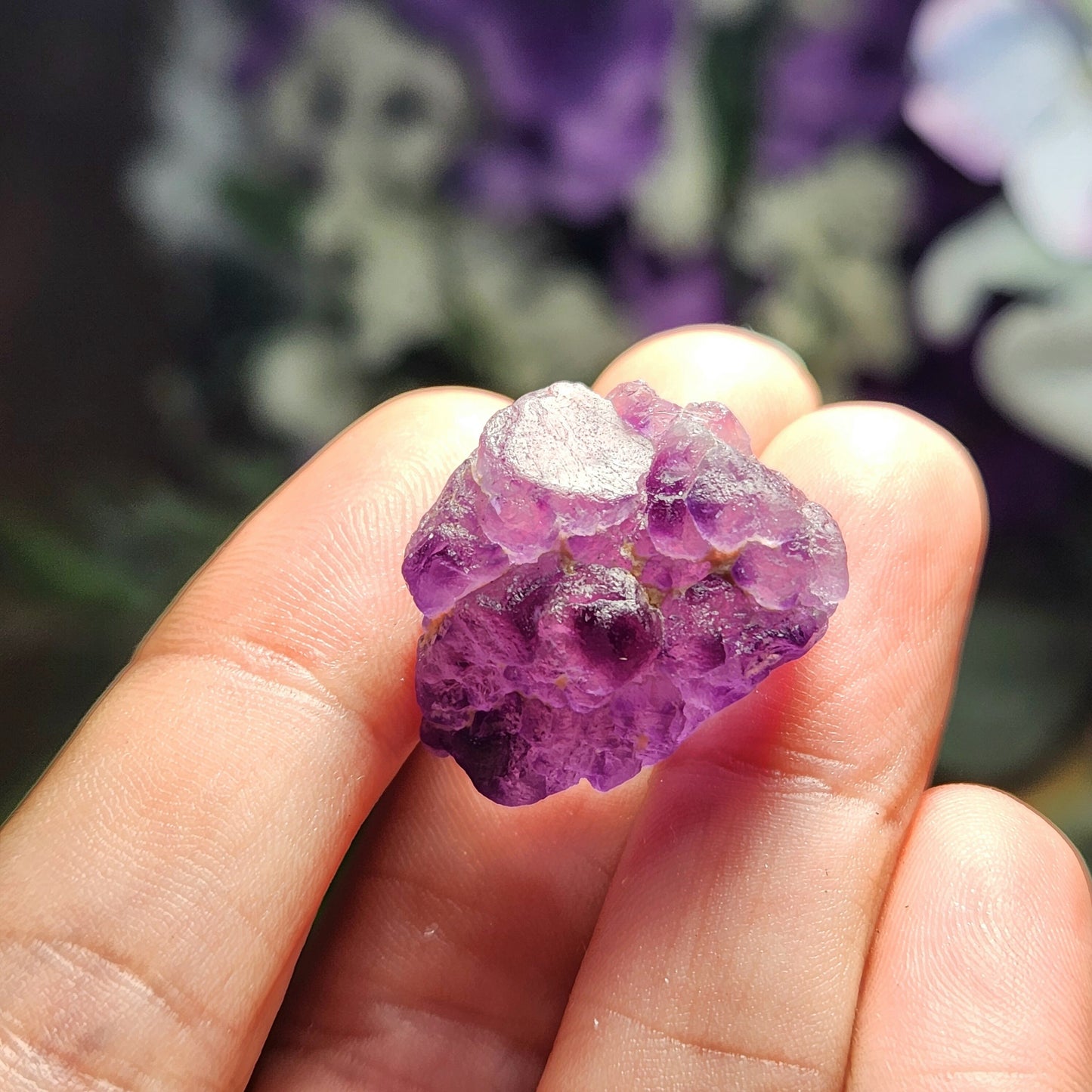 Purple Fluorite Crystal