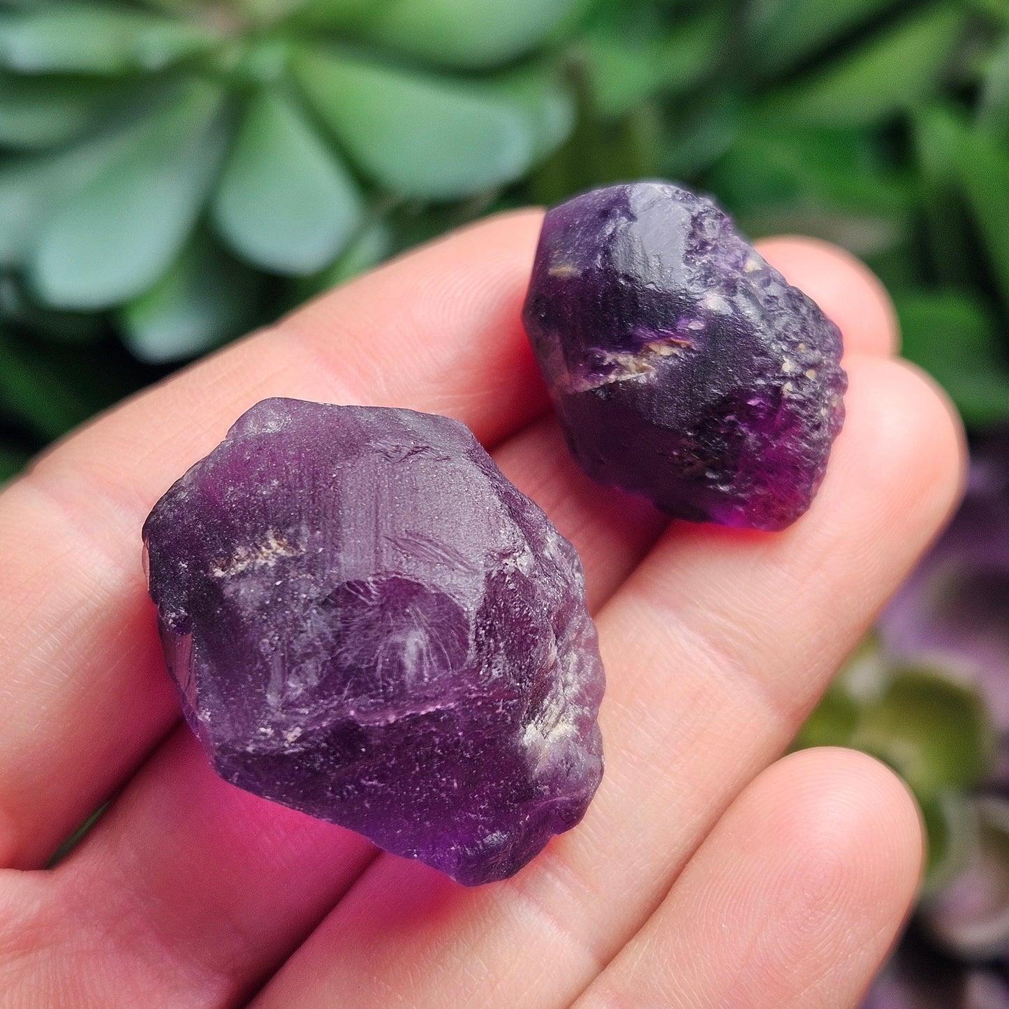 Purple Fluorite Crystal