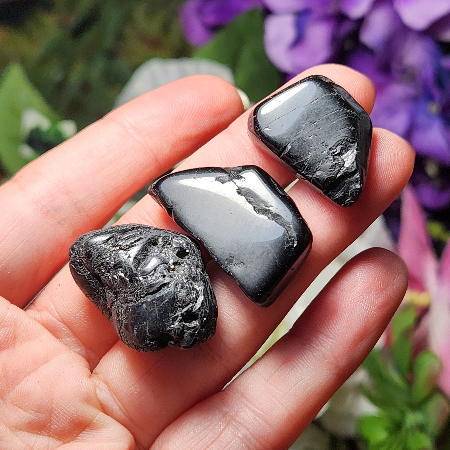 Black Tourmaline Tumbled