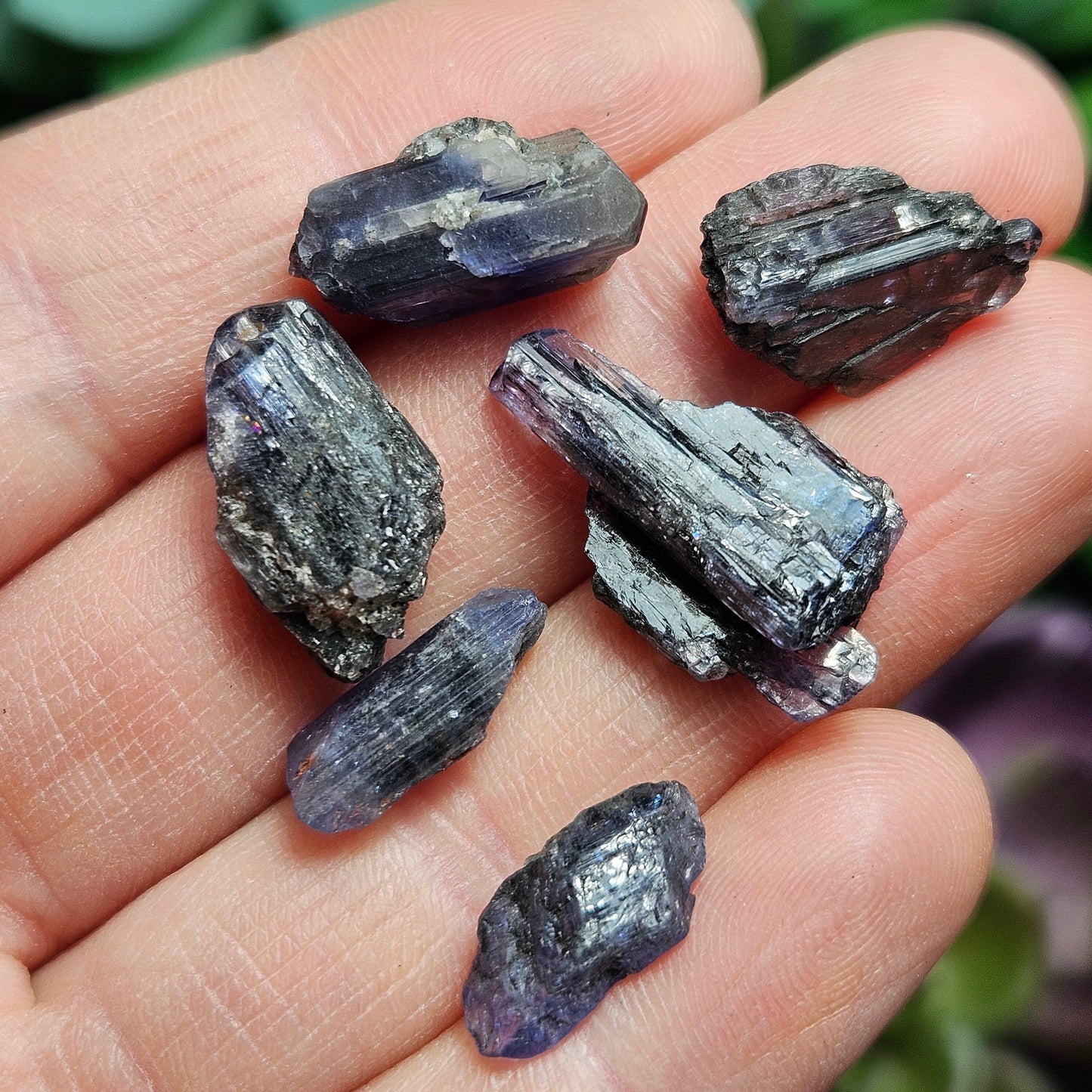 Untreated Tanzanite Crystal