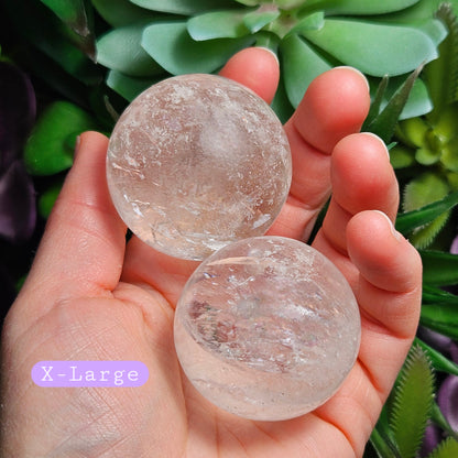 Lemurian Seed Quartz Sphere