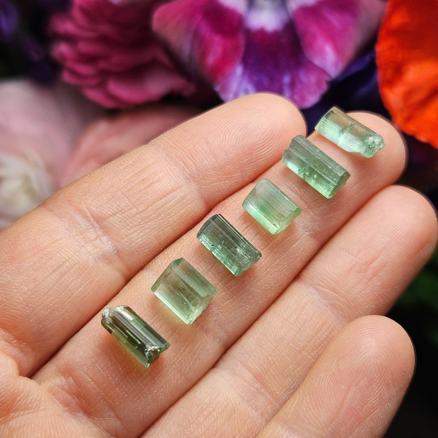 Green Tourmaline Crystal