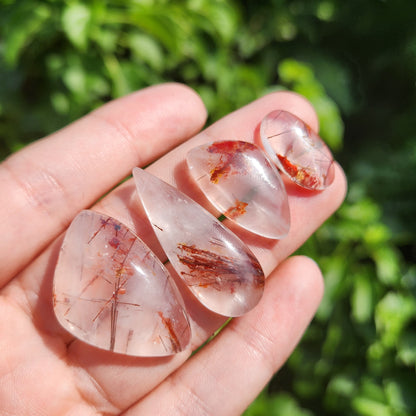 RED Rutilated Quartz