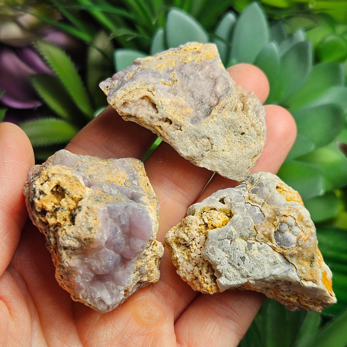 Purple Smithsonite Crystal
