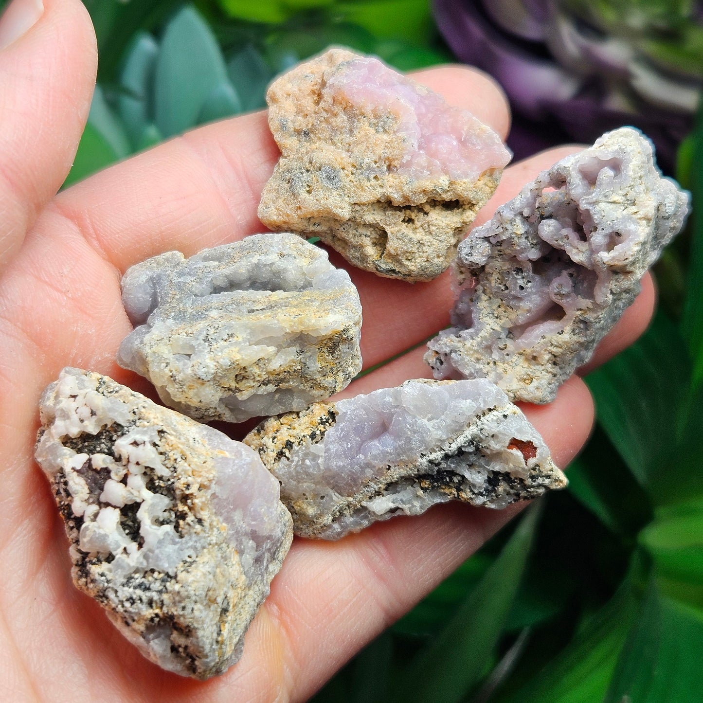 Purple Smithsonite Crystal