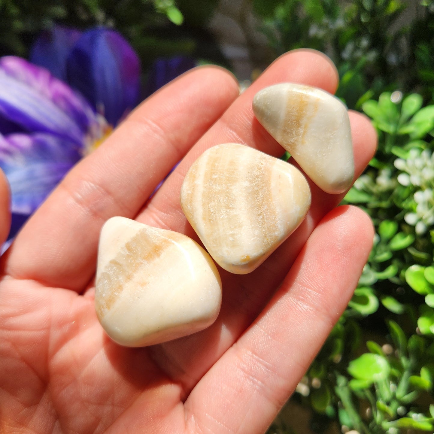 White Aragonite Crystal