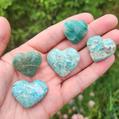 Amazonite Heart
