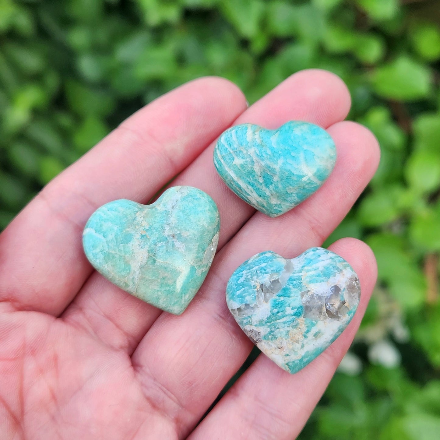 Amazonite Heart