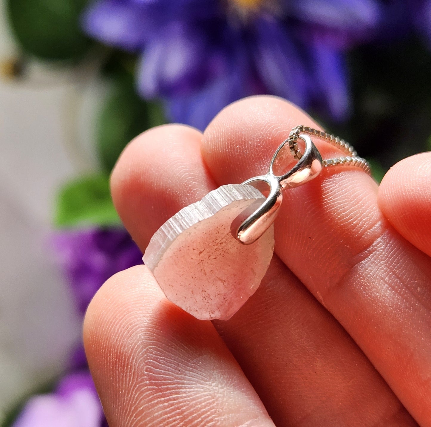 Pink Tourmaline Pendant