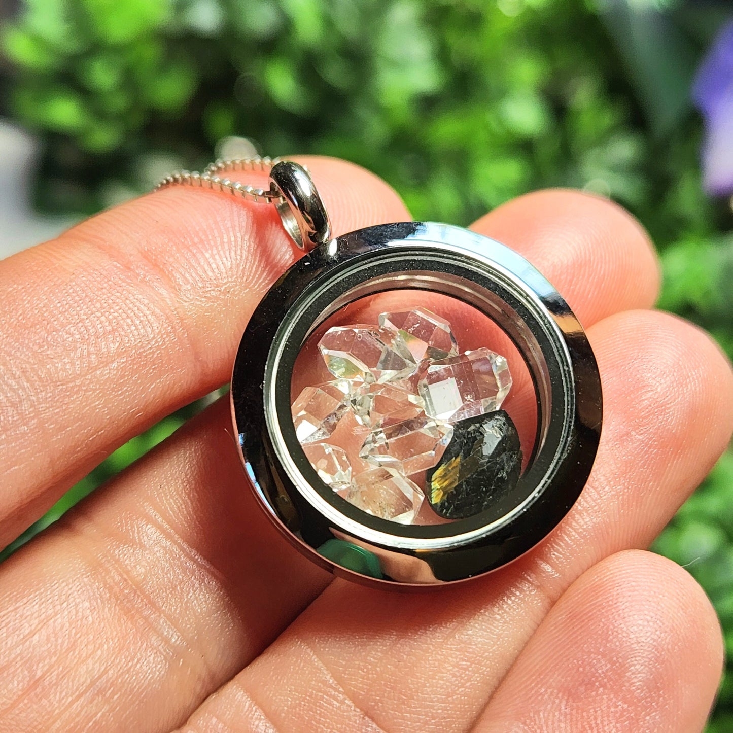 Greenland Nuummite Pendant