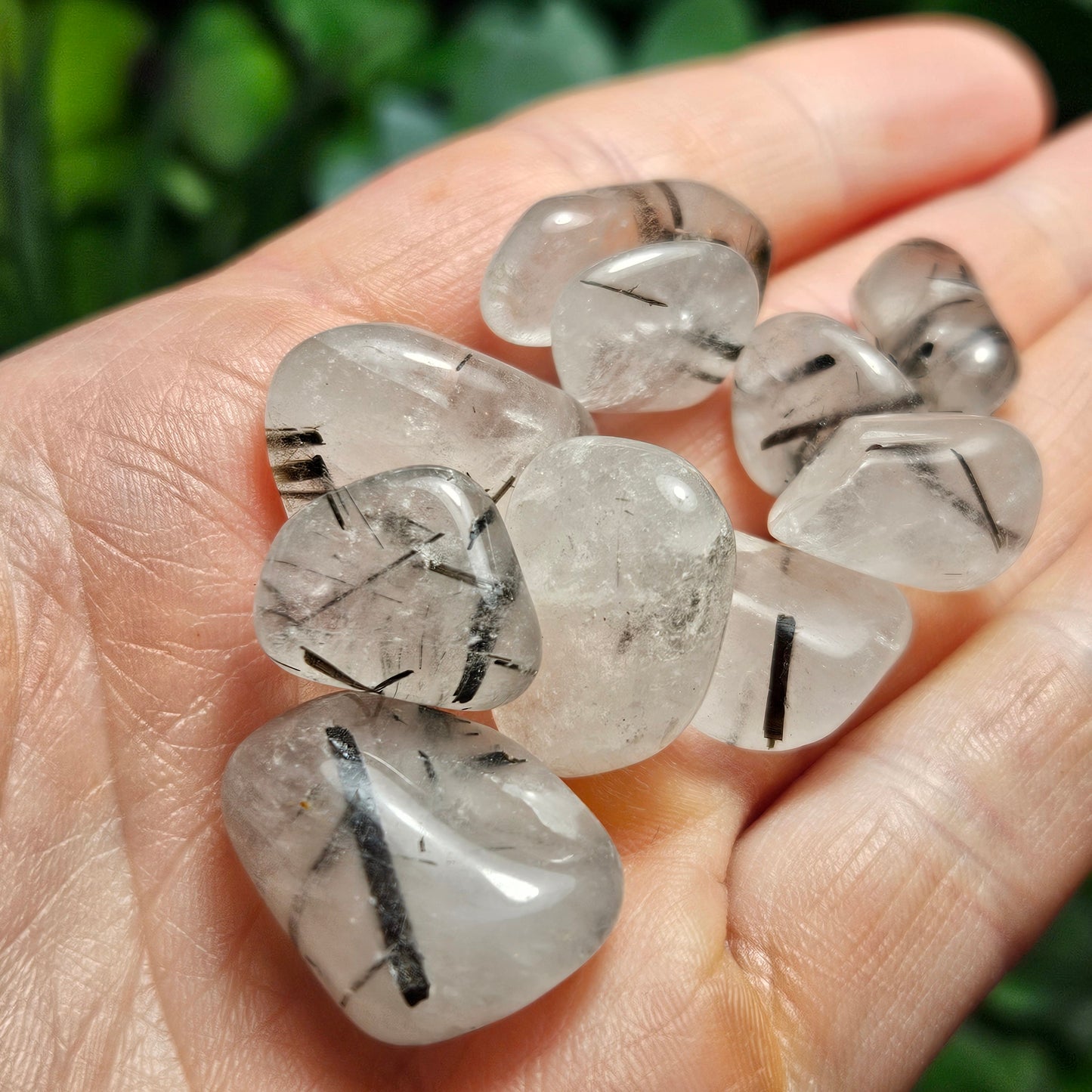 Black Tourmalinated Quartz