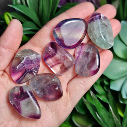 Rainbow Fluorite Crystal