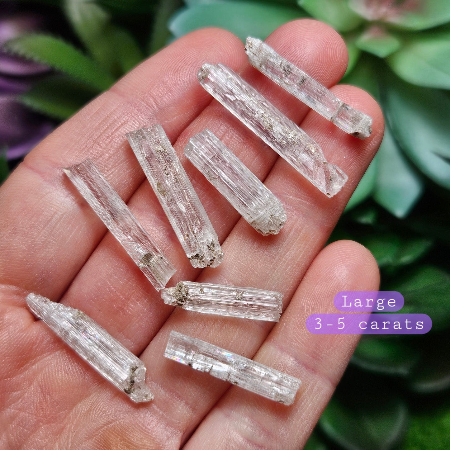 White Scapolite Crystal
