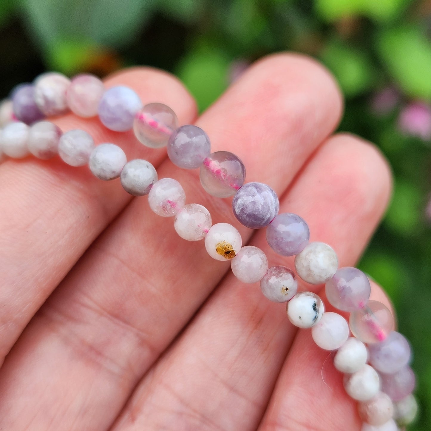 Cherry Blossom Tourmaline Bracelet