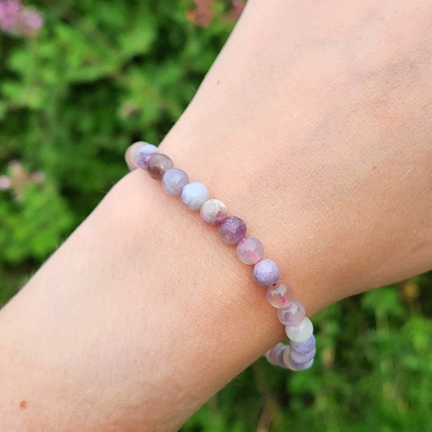 Cherry Blossom Tourmaline Bracelet